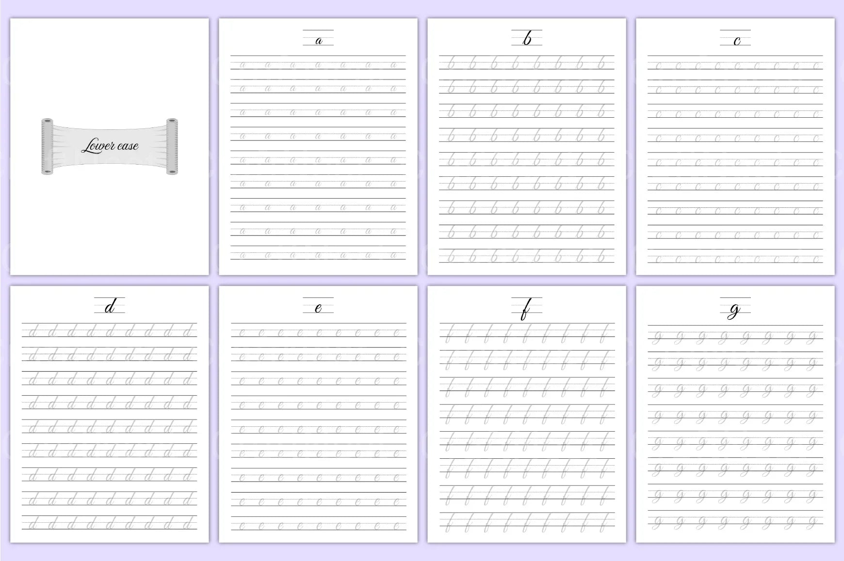 Cursive Handwriting Workbook for Kids Update - CraftNest - Digital Crafting and Art