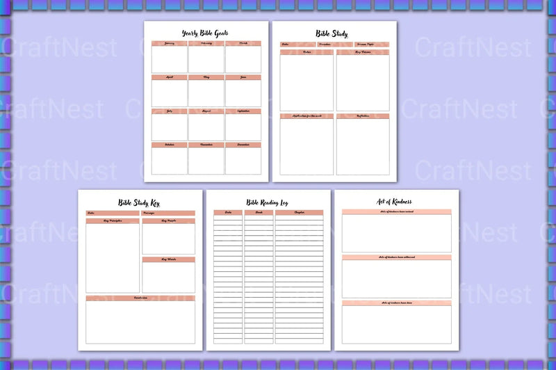Bible Study Guide - CraftNest - Digital Crafting and Art