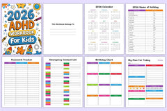 ADHD Workbook for Kids: Effective Strategies and Activities - CraftNest - Digital Crafting and Art