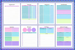 Anxiety and Depression Workbook for Mental Health - CraftNest - Digital Crafting and Art