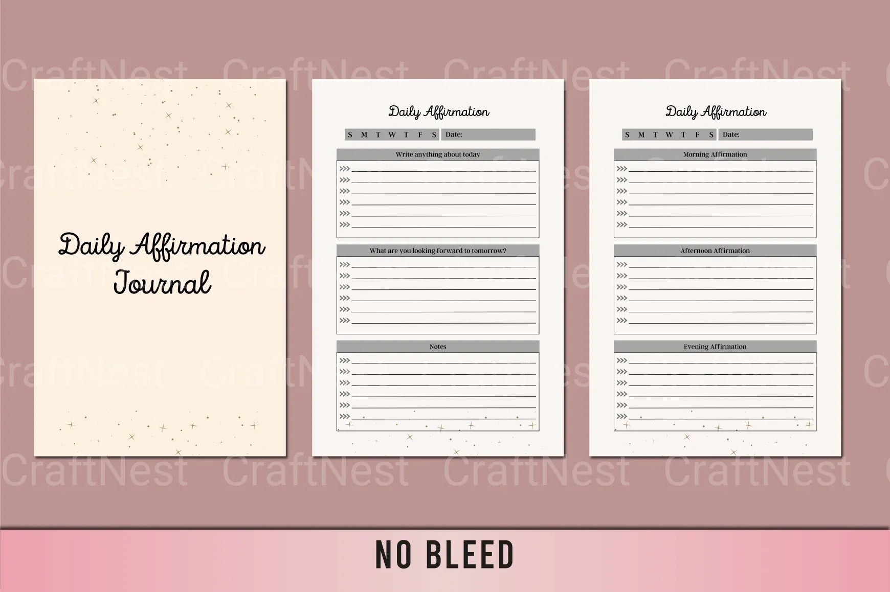 Daily Affirmation for Positivity and Growth - CraftNest - Digital Crafting and Art