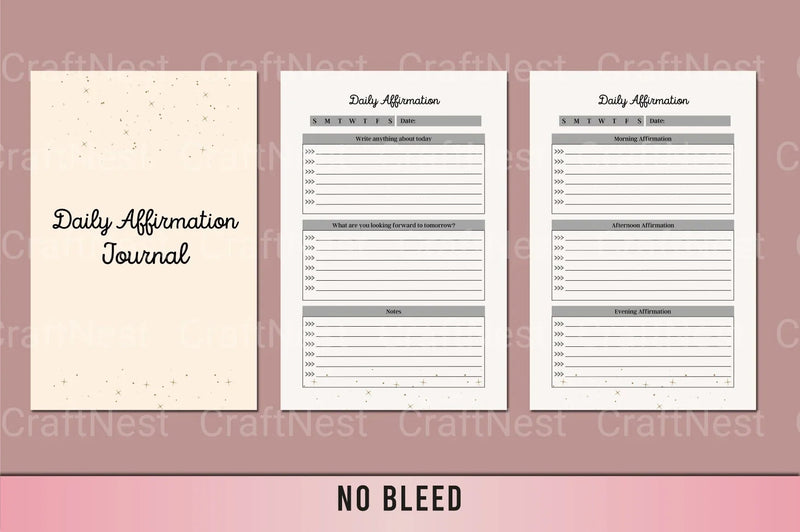 Daily Affirmation for Positivity and Growth - CraftNest - Digital Crafting and Art