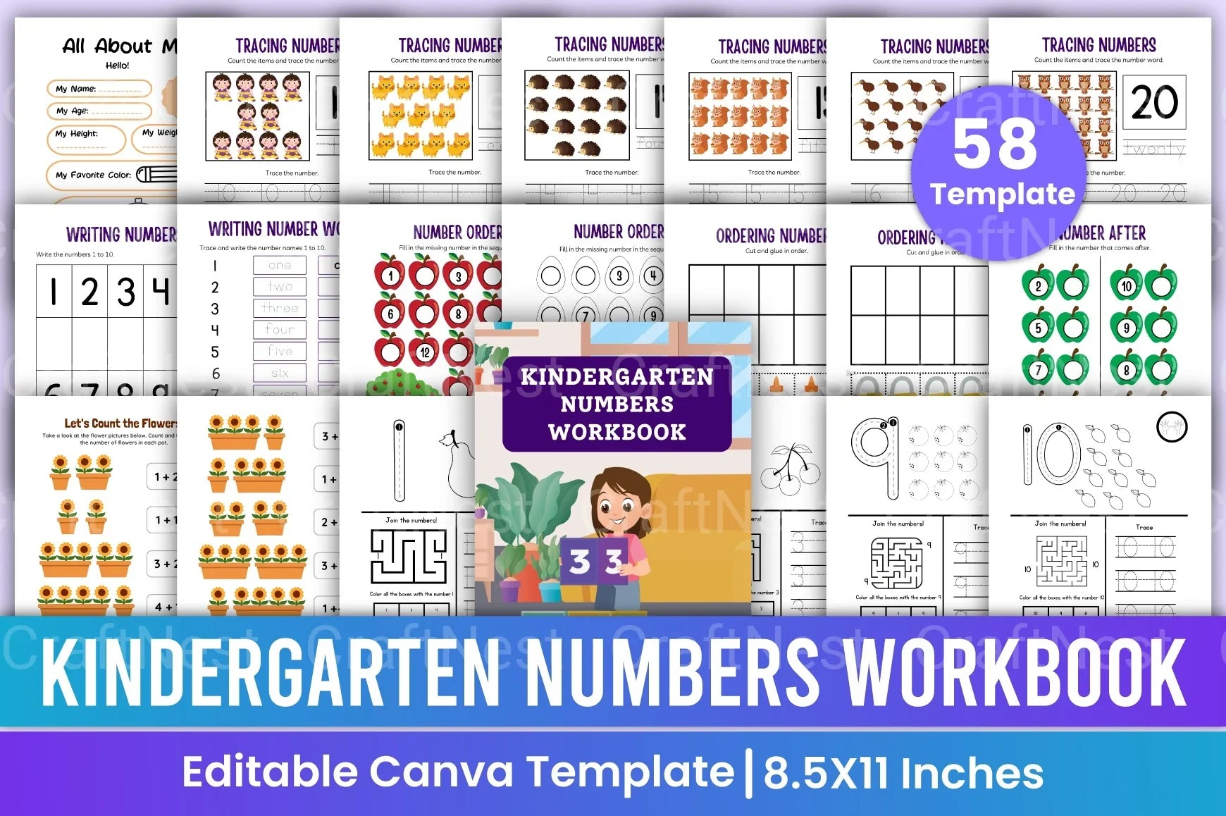 Mega Kids Activity Book: Fun & Educational Activities - CraftNest - Digital Crafting and Art