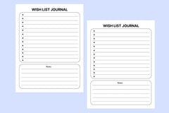 Wish List Planner - CraftNest - Digital Crafting and Art