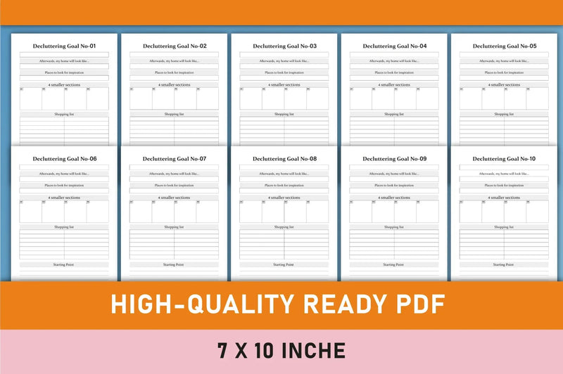 Decluttering Planner Organizer Bundle - CraftNest - Digital Crafting and Art