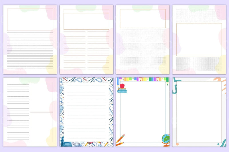 Mega Kids Writing Notebook - CraftNest - Digital Crafting and Art