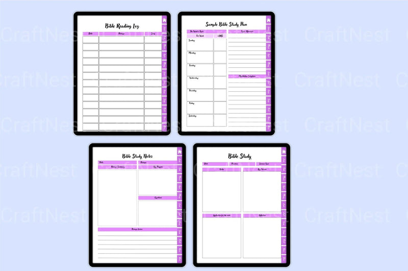 Bible Study Guide - CraftNest - Digital Crafting and Art
