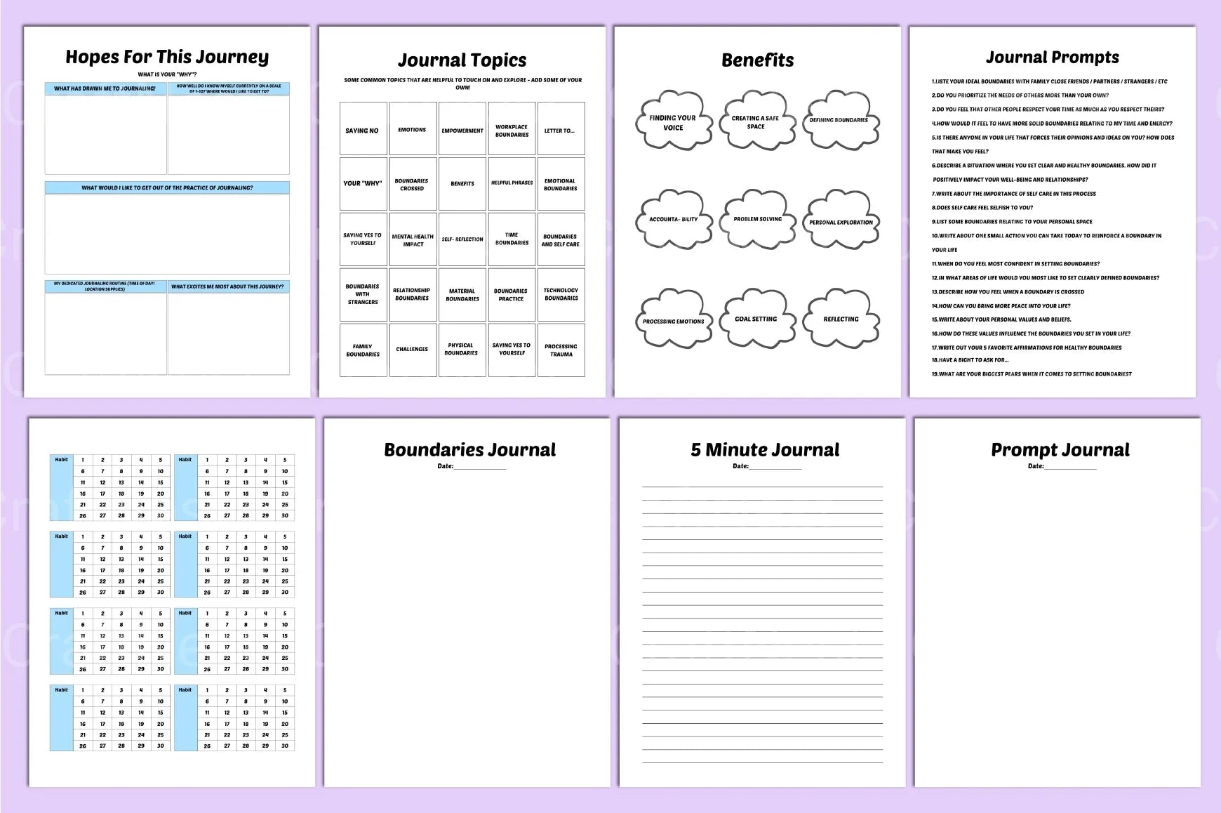 Mental Health Prompts for Wellbeing - CraftNest - Digital Crafting and Art