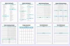 Cleaning Planner 2023 - CraftNest - Digital Crafting and Art