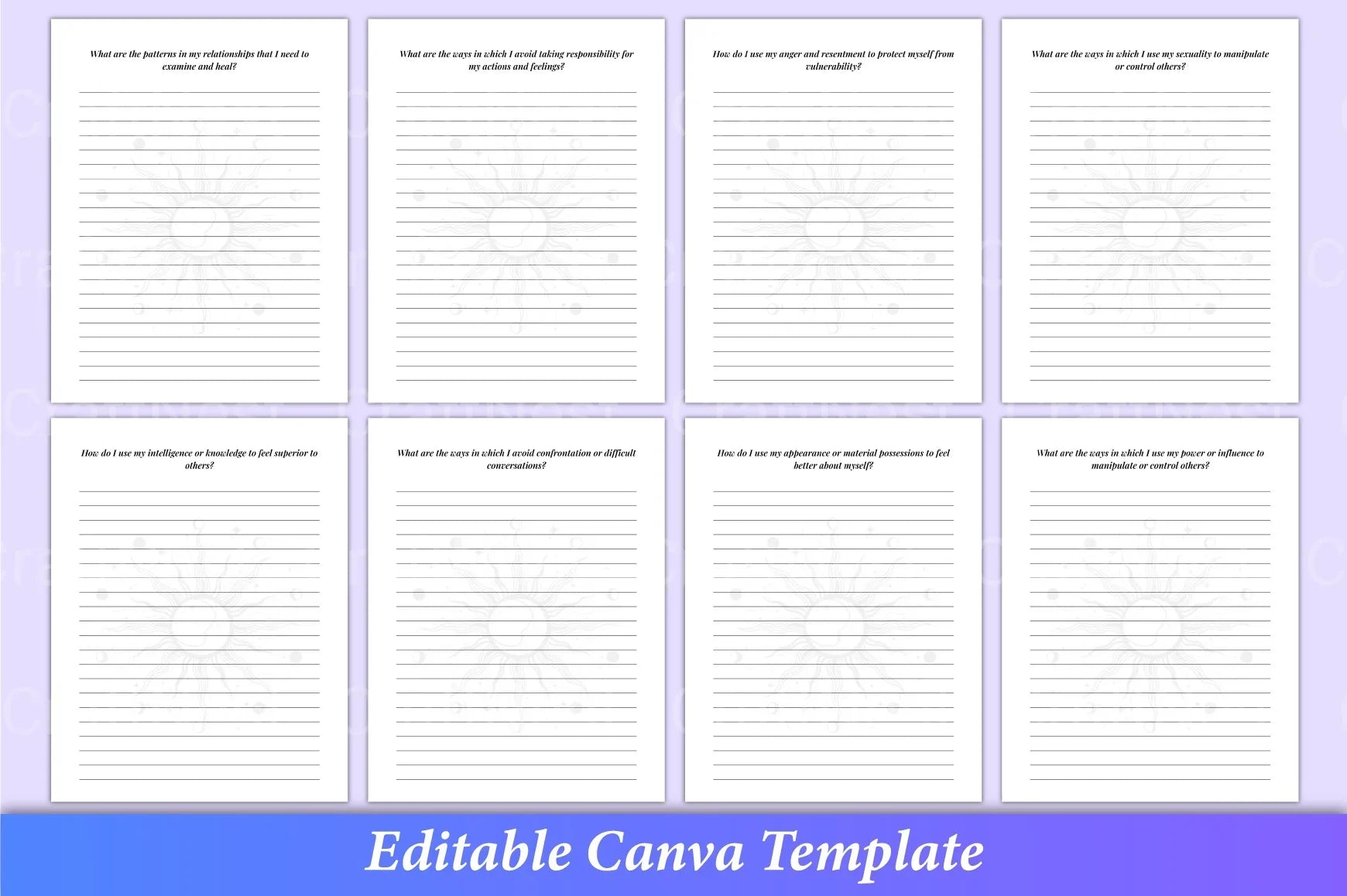 Shadow Work Prompts for Personal Growth - CraftNest - Digital Crafting and Art