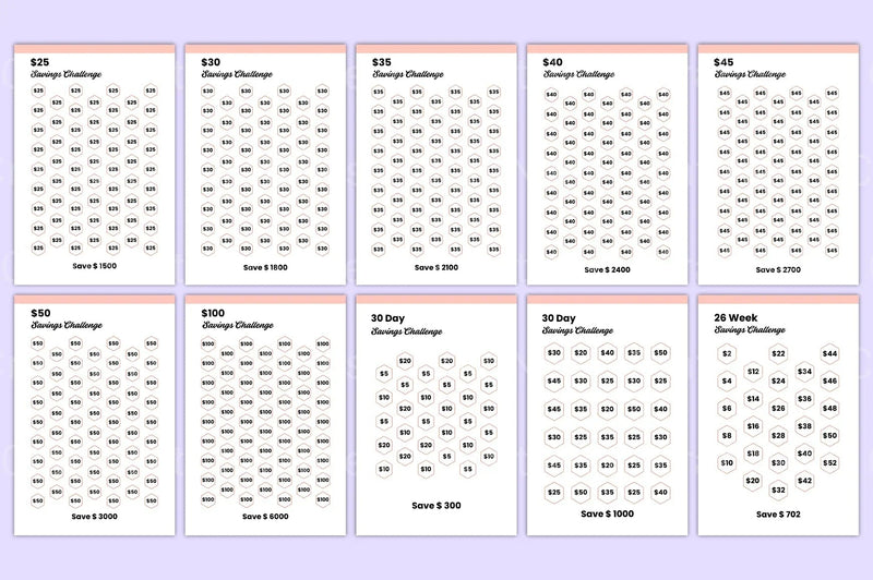 Top Money Saving Challenges to Boost Your Savings - CraftNest - Digital Crafting and Art