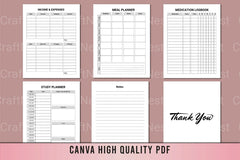 ADHD Planner for Effective Organization - CraftNest - Digital Crafting and Art