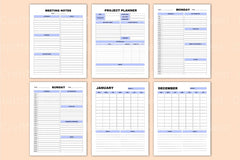 Work From Home Planner - CraftNest - Digital Crafting and Art