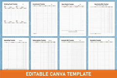 Finance Tracker Tool - CraftNest - Digital Crafting and Art