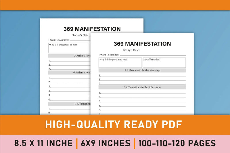 Manifestation Planner Bundle - CraftNest - Digital Crafting and Art