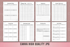 Small Business Planner Template - CraftNest - Digital Crafting and Art