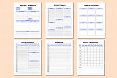 Office Tasks Planner - CraftNest - Digital Crafting and Art