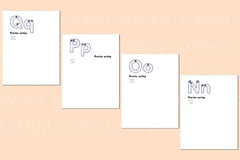 Back to School Alphabet Book - CraftNest - Digital Crafting and Art