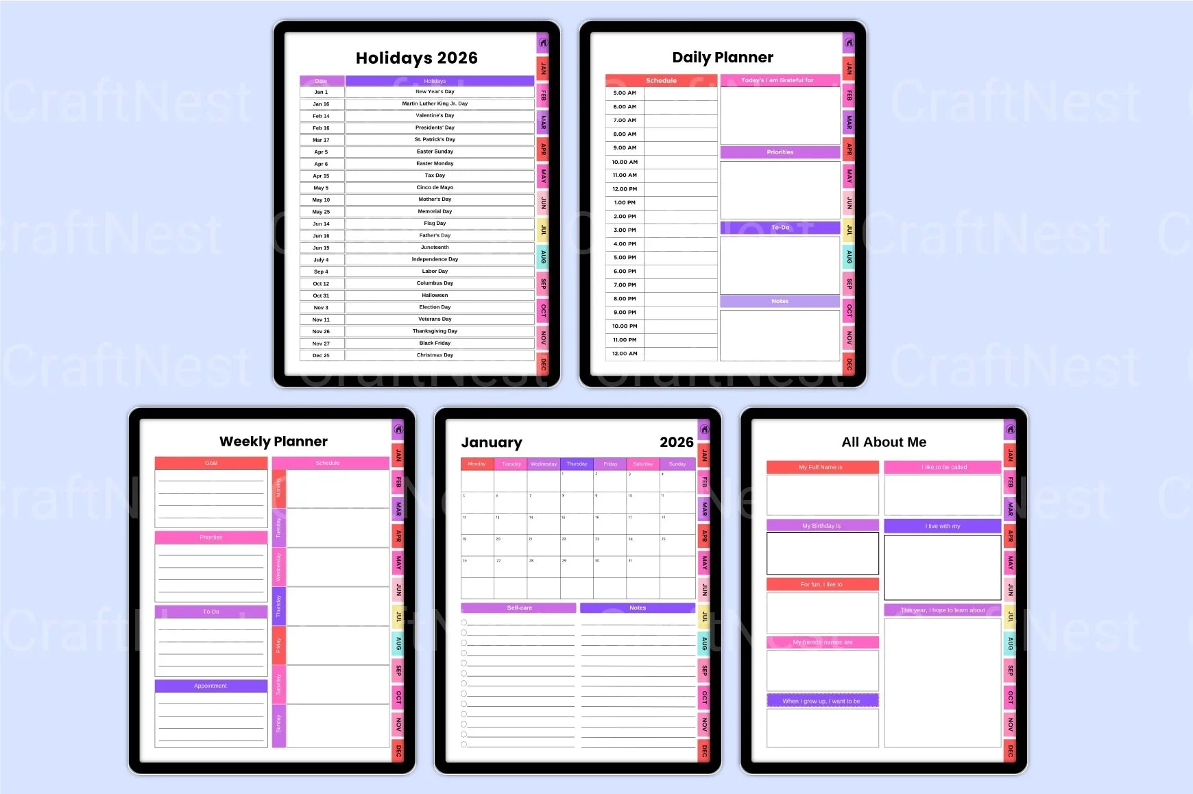 Back to School Essentials - CraftNest - Digital Crafting and Art