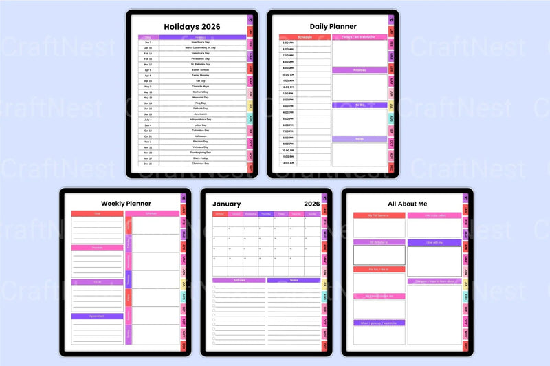 Back to School Essentials - CraftNest - Digital Crafting and Art