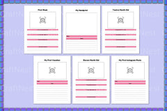Baby Memory Book: Cherish Every Milestone - CraftNest - Digital Crafting and Art