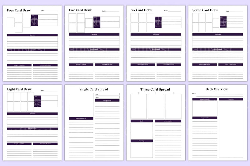 Tarot Card Reading Guide - CraftNest - Digital Crafting and Art
