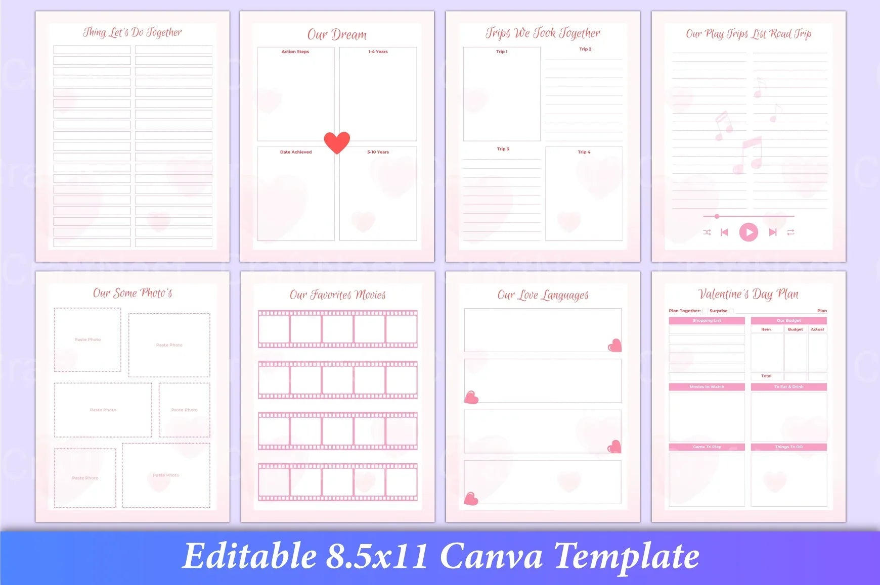 50 Questions for Couples: Relationship Planner - CraftNest - Digital Crafting and Art