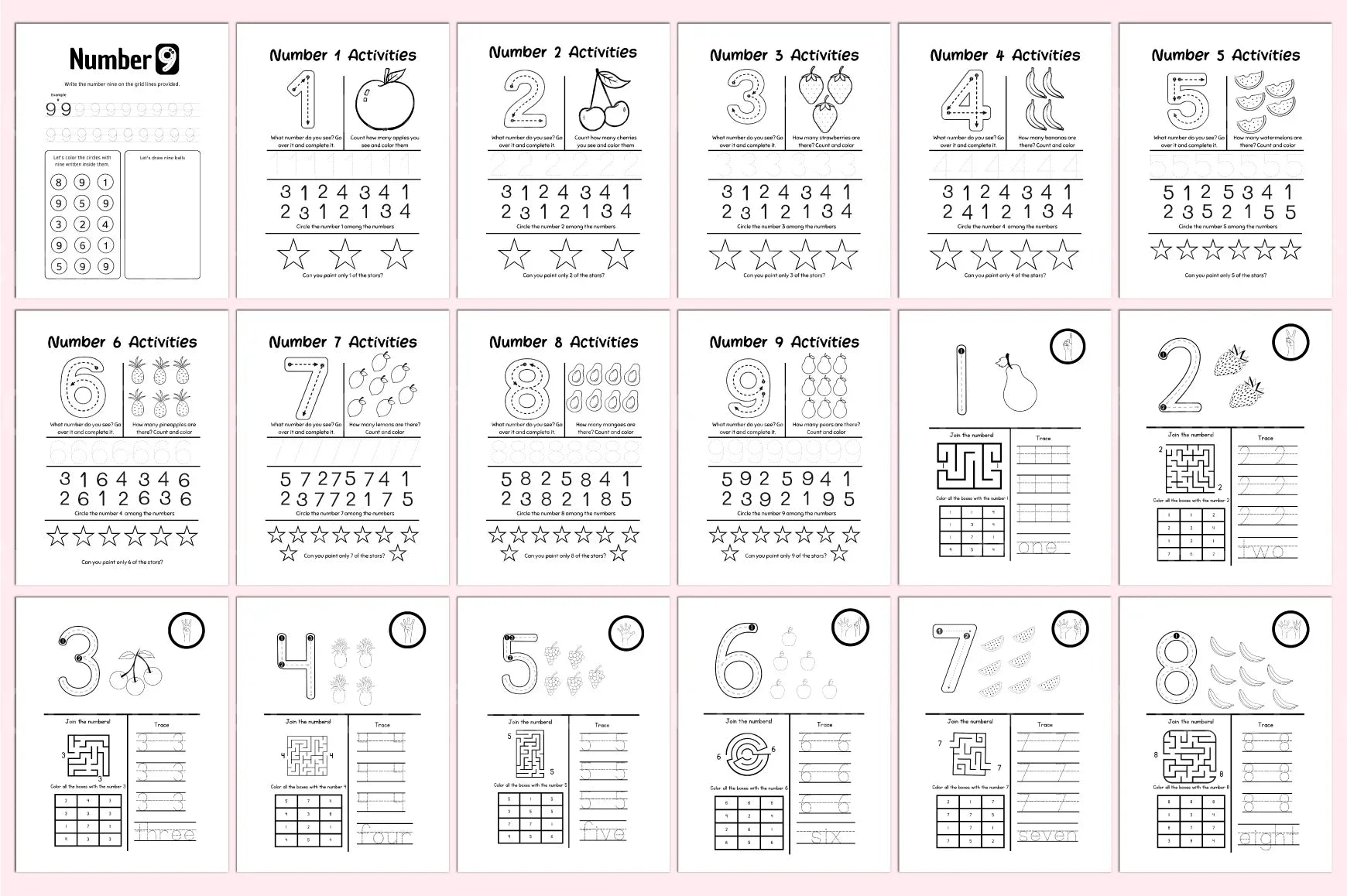 Math Activity Book for Kids Ages 7-12 - CraftNest - Digital Crafting and Art
