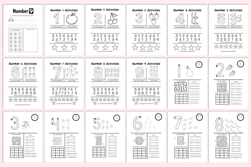 Math Activity Book for Kids Ages 7-12 - CraftNest - Digital Crafting and Art
