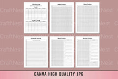Health & Wellness Planner - CraftNest - Digital Crafting and Art