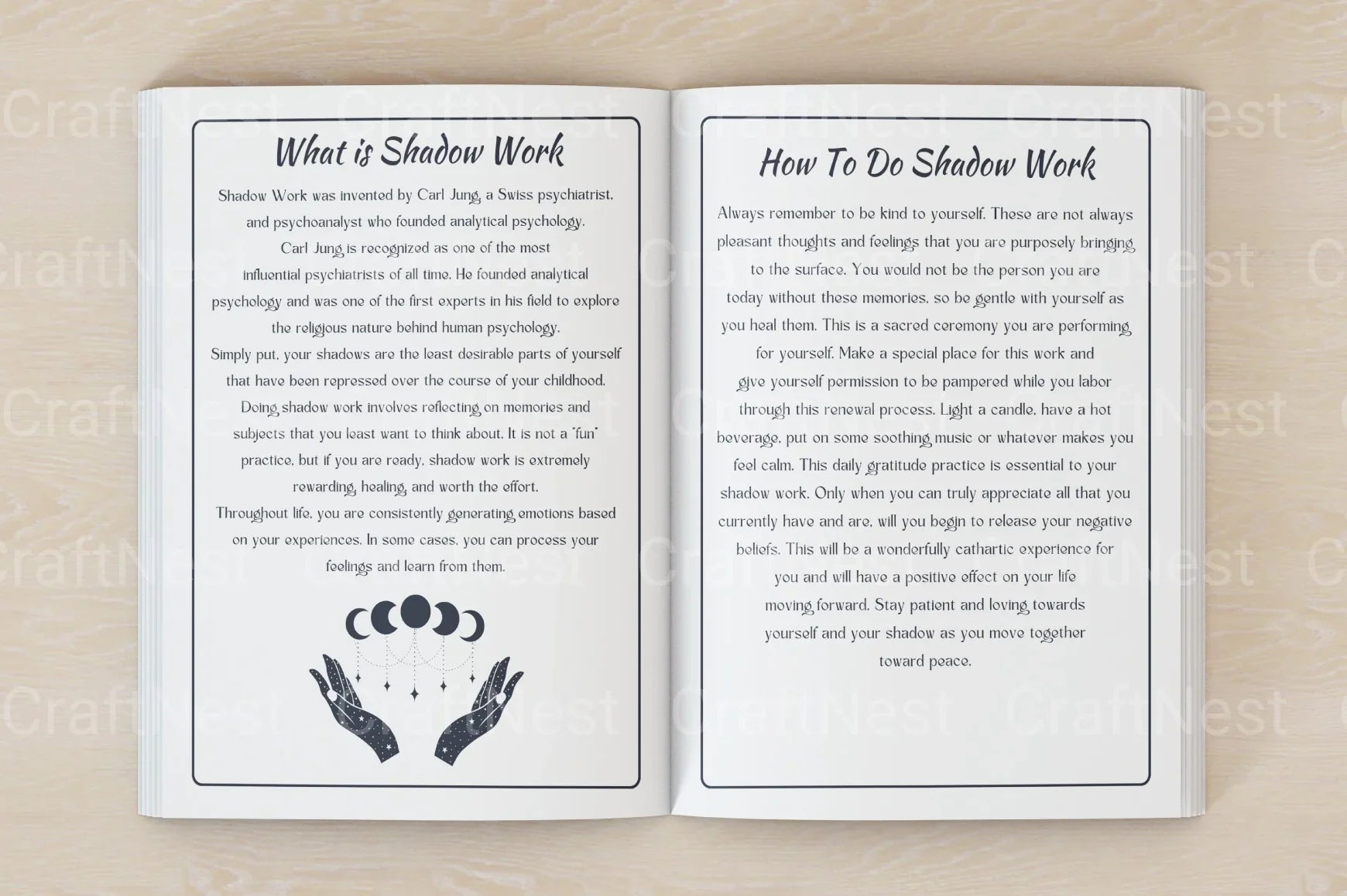 Shadow Work Workbook Guide - CraftNest - Digital Crafting and Art