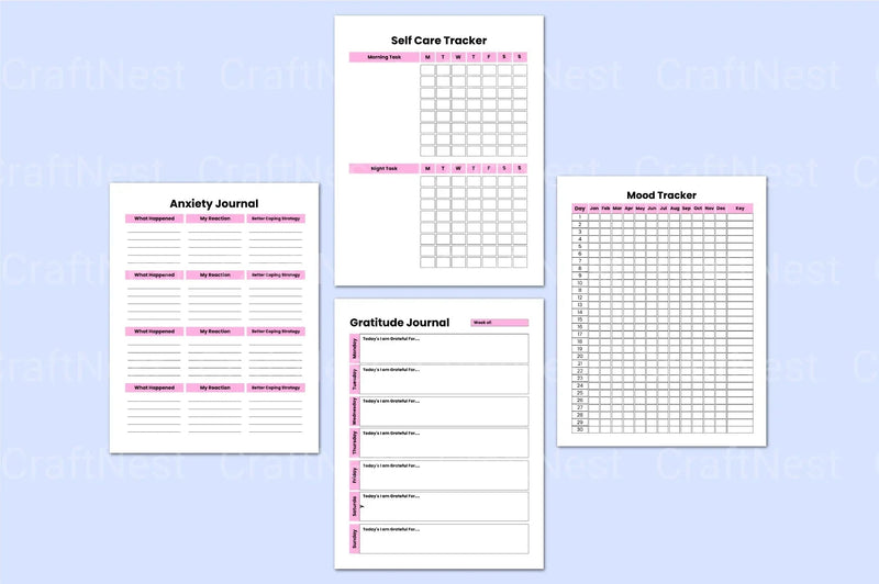 Mental Health Self-Care Guide - CraftNest - Digital Crafting and Art