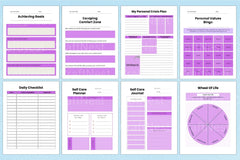 Life Coaching Planner for Personal Growth - CraftNest - Digital Crafting and Art