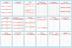 Student Planner Template on Canva - CraftNest - Digital Crafting and Art