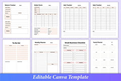 Small Business Planner Guide - CraftNest - Digital Crafting and Art
