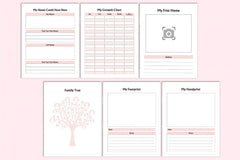 Baby Memory Book: Cherish Every Milestone - CraftNest - Digital Crafting and Art