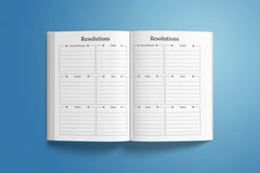 New Year Resolutions Planner - CraftNest - Digital Crafting and Art