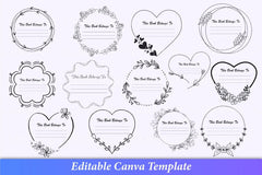 This Book Belongs To: Personalized Bookplate Design - CraftNest - Digital Crafting and Art