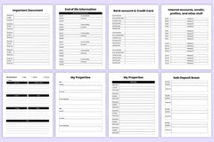 End of Life Planner Guide - CraftNest - Digital Crafting and Art