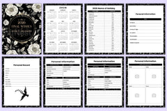 Final Wishes Legacy Organizer - CraftNest - Digital Crafting and Art