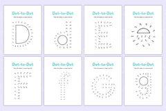 Alphabet Dot to Dot Worksheet for Kids - CraftNest - Digital Crafting and Art
