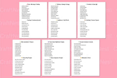 Vision Board Prompts for Inspiration and Goal Setting - CraftNest - Digital Crafting and Art