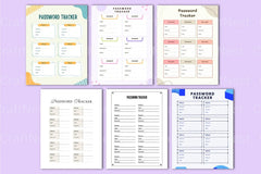 Password Tracker Tool - CraftNest - Digital Crafting and Art