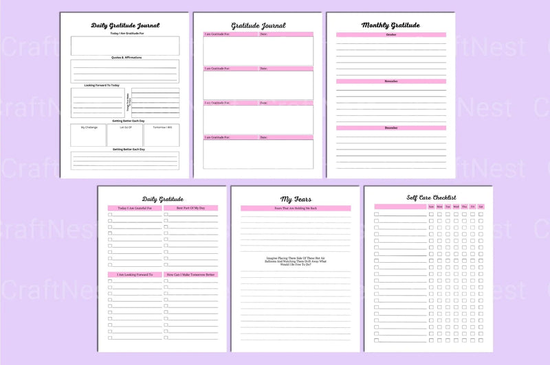 Self-Care and Gratitude for Women - CraftNest - Digital Crafting and Art