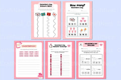 Valentine's Day Activity Book for Kids - CraftNest - Digital Crafting and Art