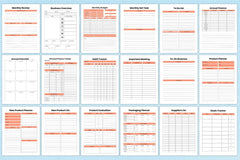 Small Business Planner 2024 - CraftNest - Digital Crafting and Art