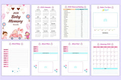 Baby Memory Book: Cherish Every Milestone - CraftNest - Digital Crafting and Art
