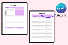 Vision Board Planner - CraftNest - Digital Crafting and Art