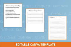 Prompts for Healing and Wellness - CraftNest - Digital Crafting and Art