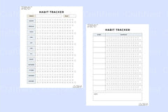 Effective Habit Tracker for Daily Success - CraftNest - Digital Crafting and Art